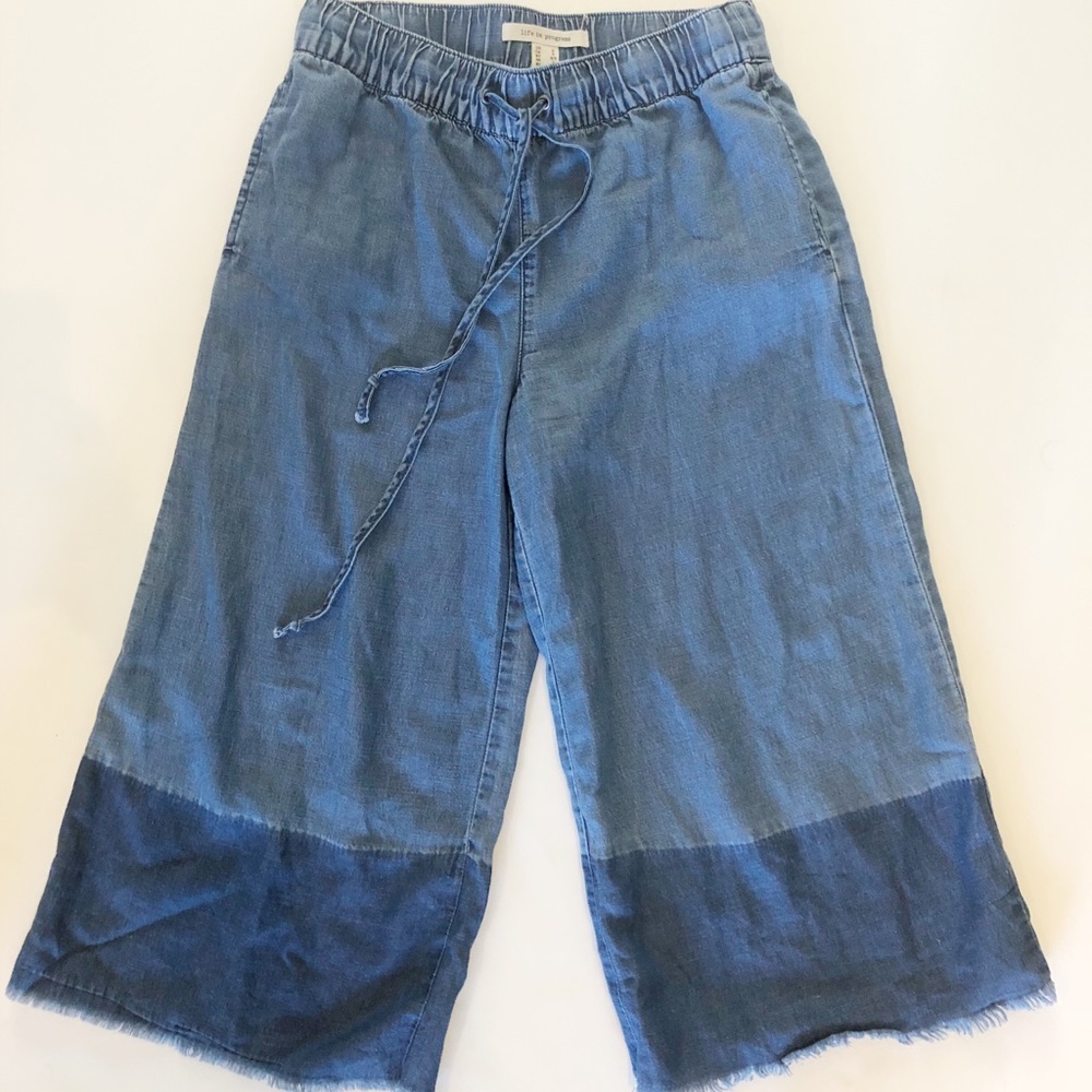Chambray Culottes